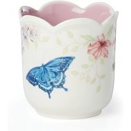 Lenox Butterfly Meadow Scalloped Lilac Linen Candle, 1.20 LB, Multi