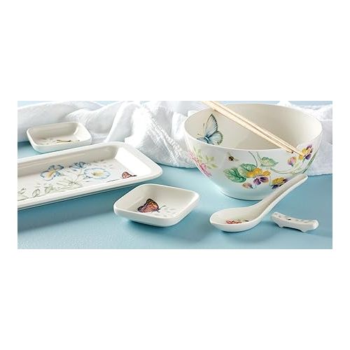 레녹스 Lenox Butterfly Meadow Asian Kitchen Sushi-Plate &-Bowls, 0.0, Multi