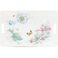 LENOX Butterfly Meadow Melamine Handled Serving Tray, 1.82 LB, Multi