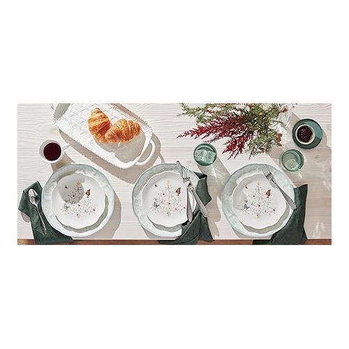 레녹스 Lenox 810136 Butterfly Meadow Seasonal 4-Piece Dessert Plate Set