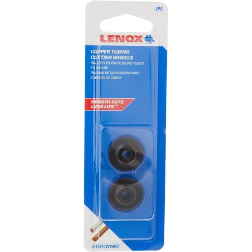레녹스 LENOX Tools Replacement Wheel for Tubing Cutters (2-Pack), Copper Cutting (21192TCW158C2)