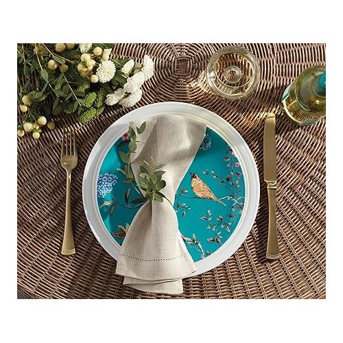 레녹스 Lenox Sprig & Vine 4-Piece Accent Plate Set, 4.60 LB, Multi