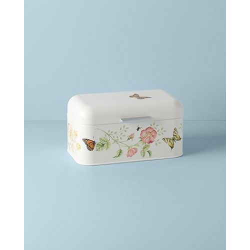 레녹스 Lenox Butterfly Meadow Breadbox, 2.55 LB, Multi