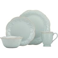 Lenox French Perle 4-Piece Place Setting, Ice Blue,12 oz