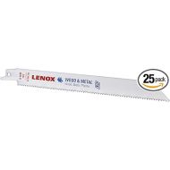 Lenox Tools Bi-Metal Reciprocating Saw Blade, 8-inch, 10 TPI, 25-Pack (20590B810R)