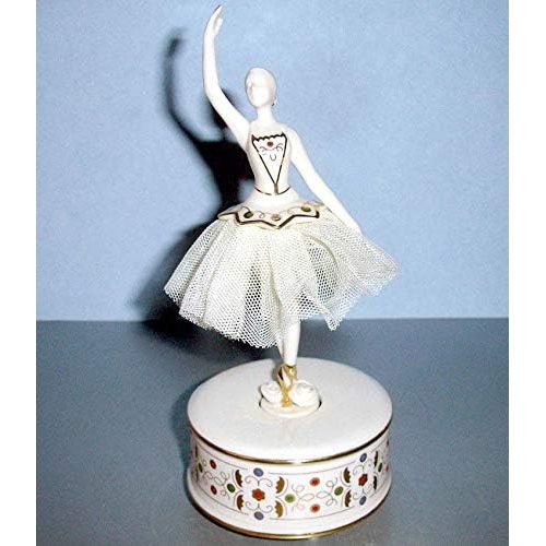 레녹스 Lenox China Jewels Musical Ballerina Figurine Nutcracker