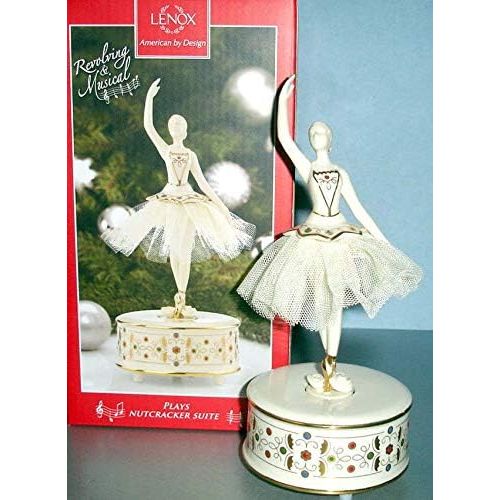 레녹스 Lenox China Jewels Musical Ballerina Figurine Nutcracker