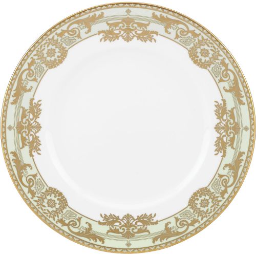 레녹스 Lenox Rococo Leaf Dinner Plate, 1.15 LB, Green