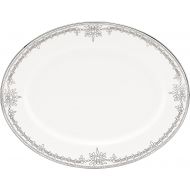 Lenox Empire Pearl 13 Oval Serving Platter, 2.90 LB, White