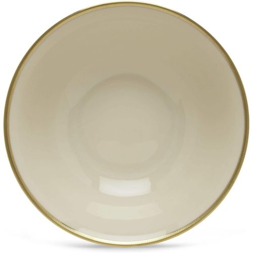 레녹스 Lenox Tuxedo Large Serving Bowl, 2.65 LB, Ivory