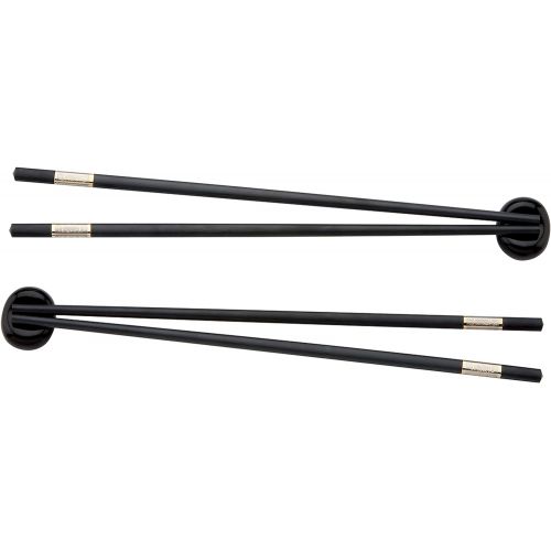 레녹스 Lenox Donna Karan Chopsticks with Rest (Set of 2), Metallic