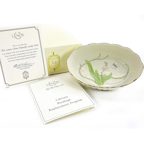 레녹스 Lenox Butterfly Meadow Candy Dish