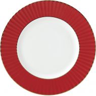 Lenox Red Pleated Colors Salad Plate, 0.7 LB