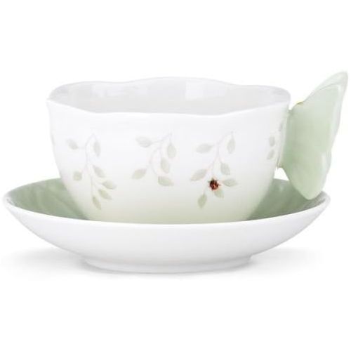 레녹스 Lenox Butterfly Meadow Fig Grn Cup & Scr