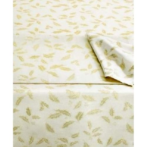 레녹스 Lenox Tablecloth Holly Damask Shimmer Gold 60x120