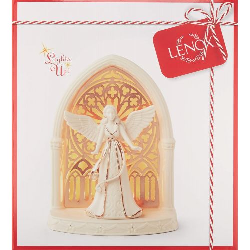 레녹스 Lenox 879218 Illuminations Lit Angel Scene