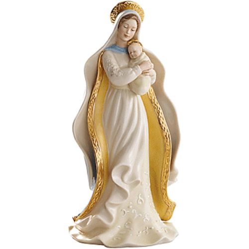 레녹스 Lenox Madonna with Child Figurine Mother Mary & Baby Jesus Christmas