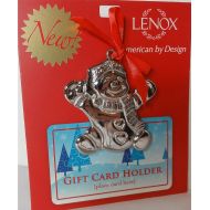 Lenox Holiday Holders Metal Snowman Ornament