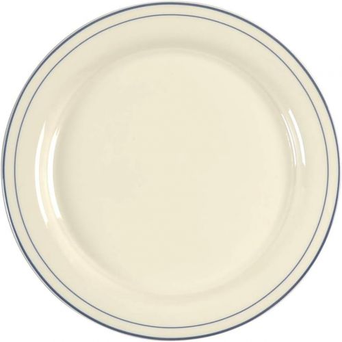 레녹스 Lenox Blue Pinstripes Chinastone Salad Plate