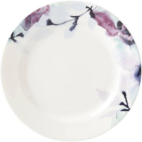 레녹스 Lenox Indigo Watercolor Floral Dinner Plate, 1.50 LB, Blue