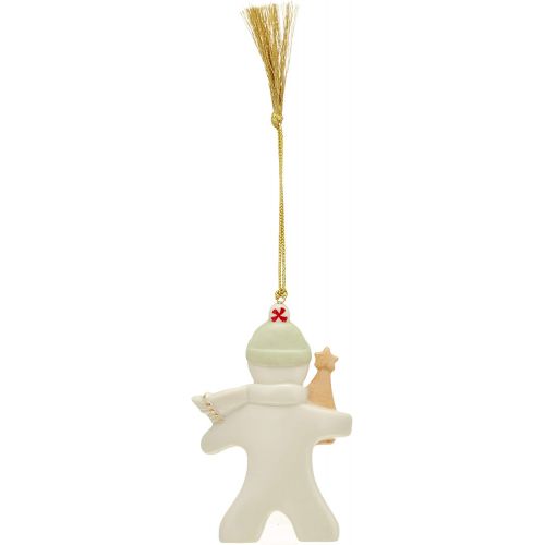 레녹스 Lenox 2018 Gingerbread Greetings Ornament