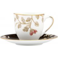 Lenox Marchesa Painted Camellia Espresso Cup and Saucer