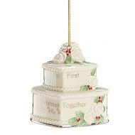 Lenox 2012 Our First Christmas Together Cake Ornament