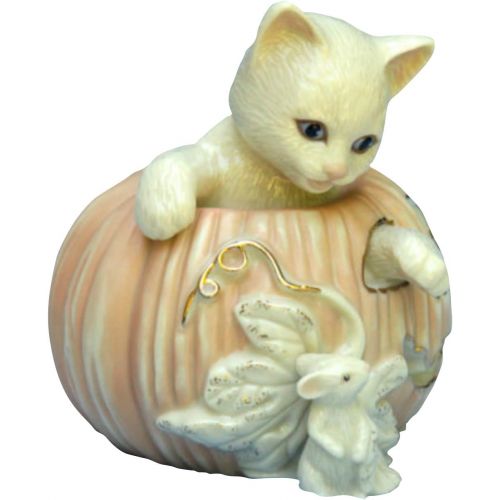 레녹스 Lenox Halloween Cat Figurine