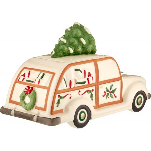 레녹스 Lenox Holiday Cookie Jar, Station Wagon