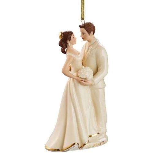 레녹스 Lenox 2013 Always and Forever Bride and Groom Hanging Ornament
