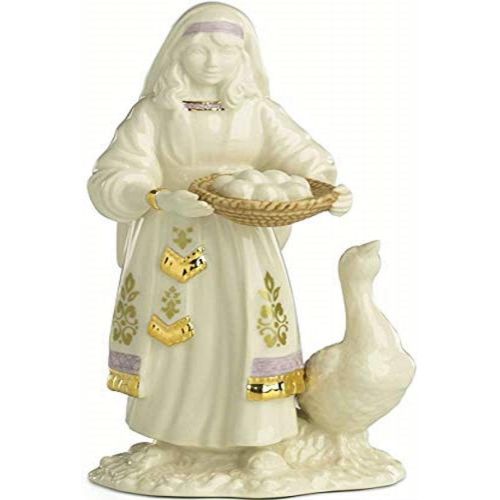 레녹스 Lenox First Blessing Nativity Goose Girl with Goose eggs New in box