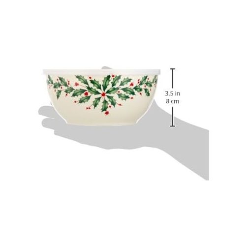 레녹스 Lenox Holiday Serve and Store Bowl With Lid