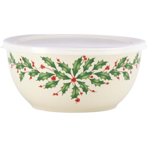 레녹스 Lenox Holiday Serve and Store Bowl With Lid