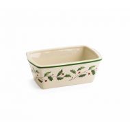 Lenox Holiday Carved Mini Loaf Pan
