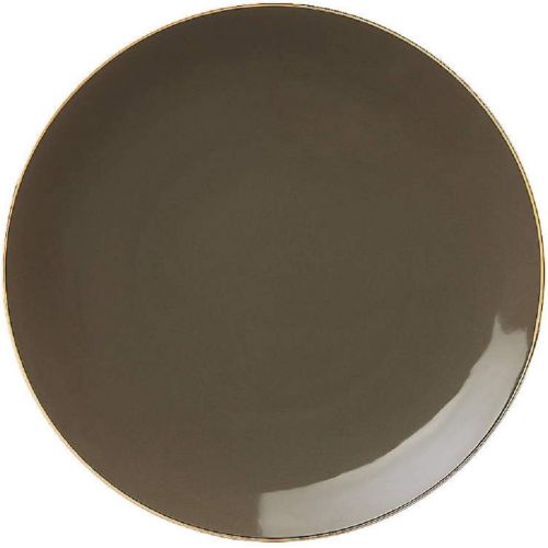 레녹스 Lenox Trianna Slate Dinner Plate, 1.70 LB, Taupe/Grey