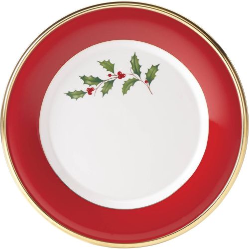 레녹스 Lenox Holiday Accent Plate, Multicolor