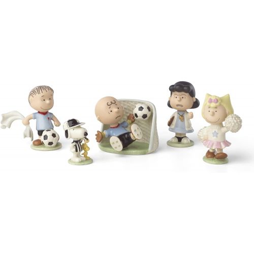 레녹스 Lenox 5-Piece Thats What Christmas is All About Charlie Figurine, Brown