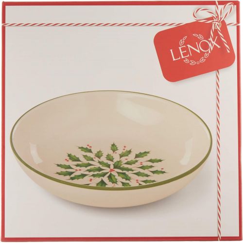 레녹스 Lenox Holiday Entertaining Individual Pasta Bowl