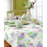 Lenox Butterfly Meadow Hydrangea 60x102 Tablecloth
