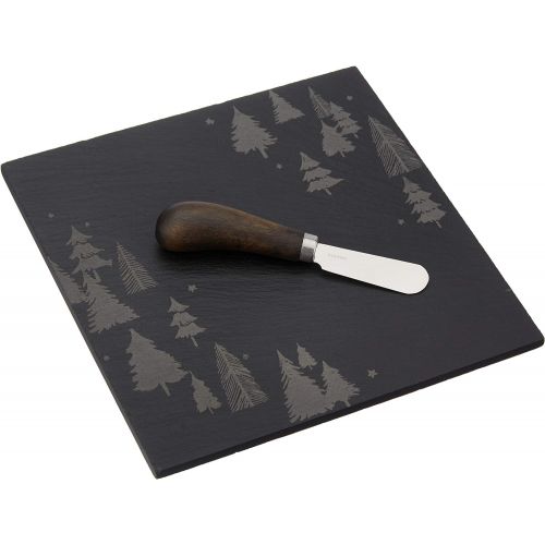 레녹스 Lenox Balsam Lane Slate Cheese Board with Knife