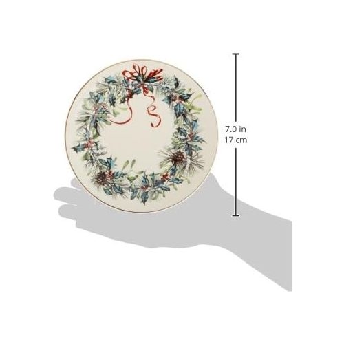 레녹스 Lenox Winter Greetings 6 Bread and Butter Plate