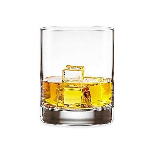 레녹스 Lenox Tuscany Classics DOF Holiday Crystal Whiskey Glasses with Christmas Ornament Engraving / Custom Engraved Holiday Drinking Glasses