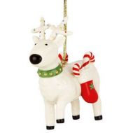 Lenox Festive Friends Reindeer Ornament