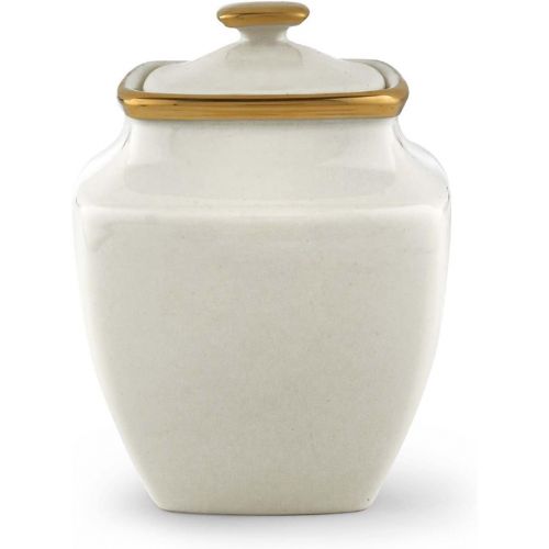 레녹스 Lenox Eternal Sugar Bowl, 1.20 LB, Ivory