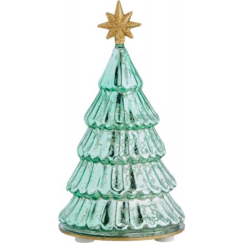 레녹스 Lenox 883172 Radiant Light Lit Mercury Glass Pine Tree