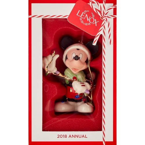 레녹스 Lenox 2018 Merry and Bright Mickey Ornament