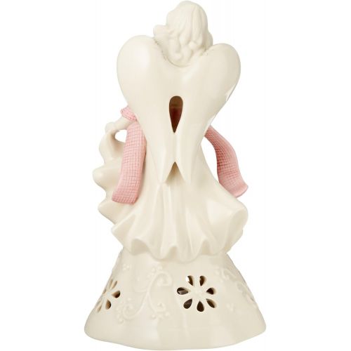 레녹스 Lenox Gifts of Grace Lit Figurine, Angels Light the Way with Hope