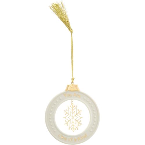 레녹스 Lenox 878966 Sentiment You Are One of a Kind Friend Ornament