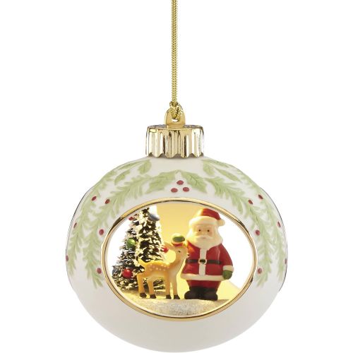 레녹스 Lenox Lit Elf Scene Ornament