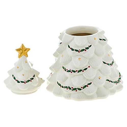 레녹스 Lenox Holiday Christmas Tree Cookie Jar